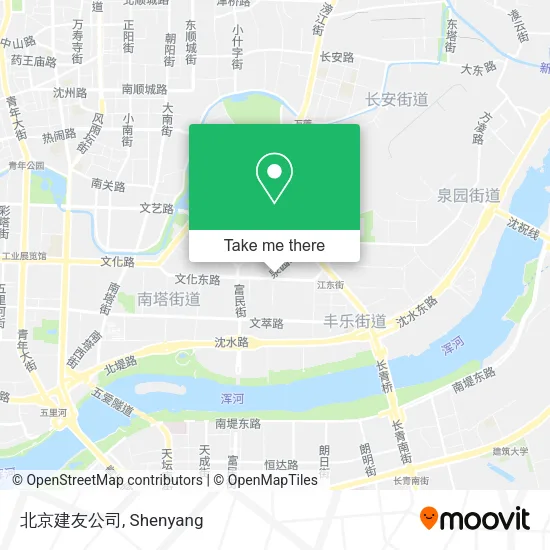 北京建友公司 map