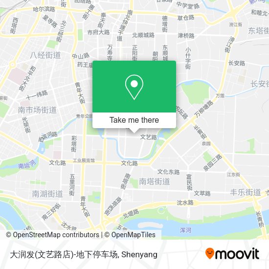 大润发(文艺路店)-地下停车场 map