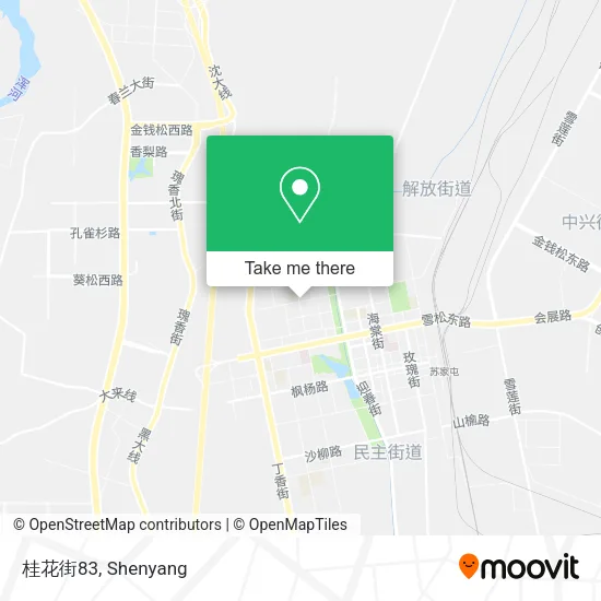 桂花街83 map