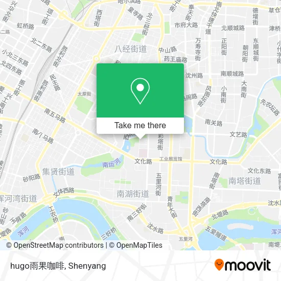 hugo雨果咖啡 map