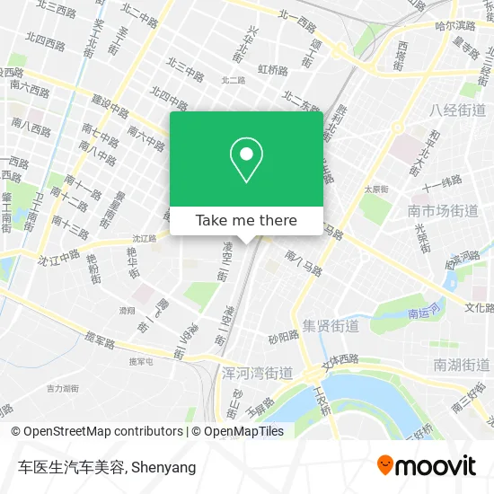 车医生汽车美容 map