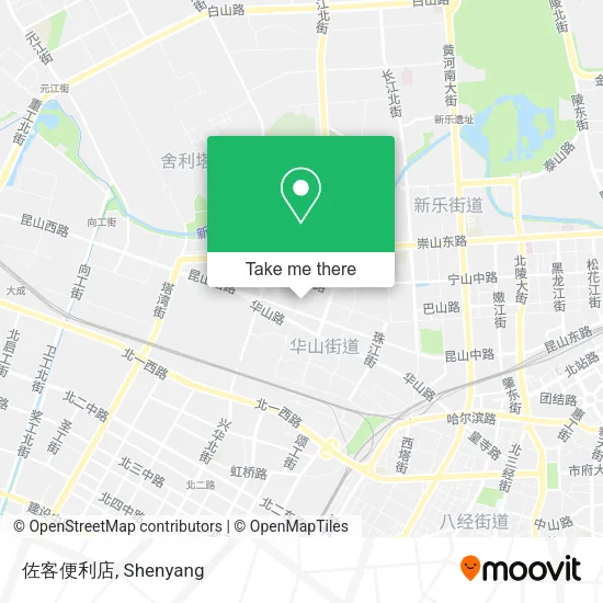 佐客便利店 map