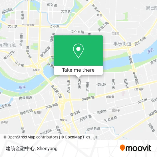 建筑金融中心 map