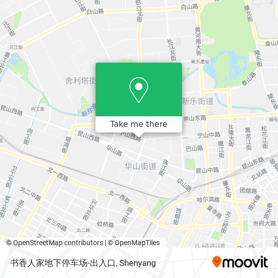 书香人家地下停车场-出入口 map