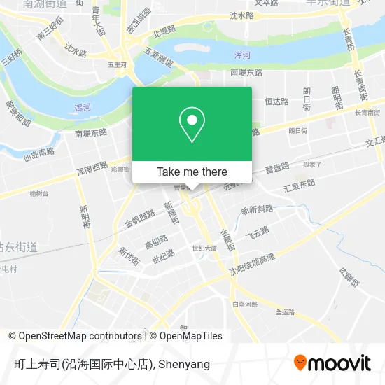 町上寿司(沿海国际中心店) map