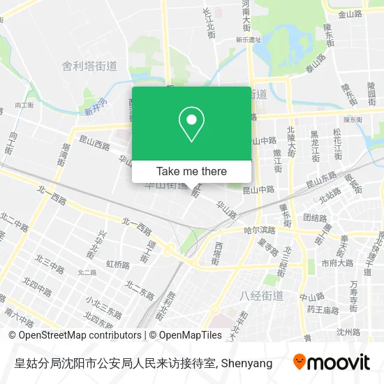 皇姑分局沈阳市公安局人民来访接待室 map