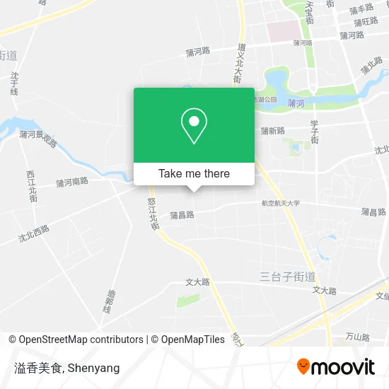 溢香美食 map