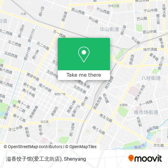 溢香饺子馆(爱工北街店) map