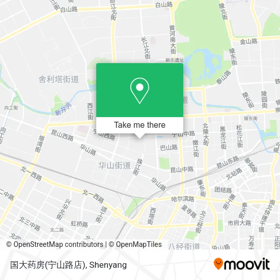 国大药房(宁山路店) map