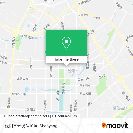 沈阳市环境保护局 map