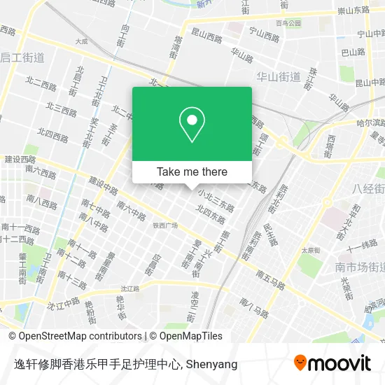 逸轩修脚香港乐甲手足护理中心 map