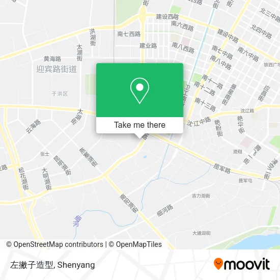 左撇子造型 map