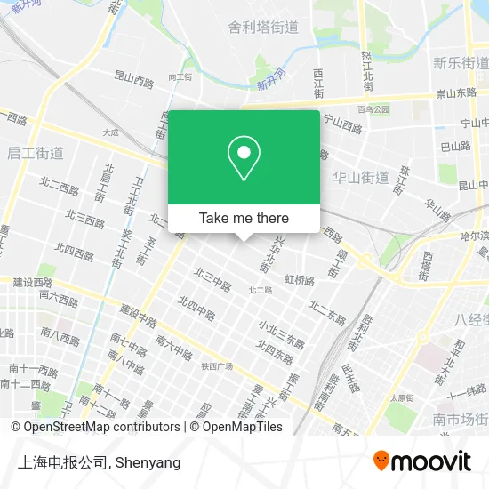 上海电报公司 map