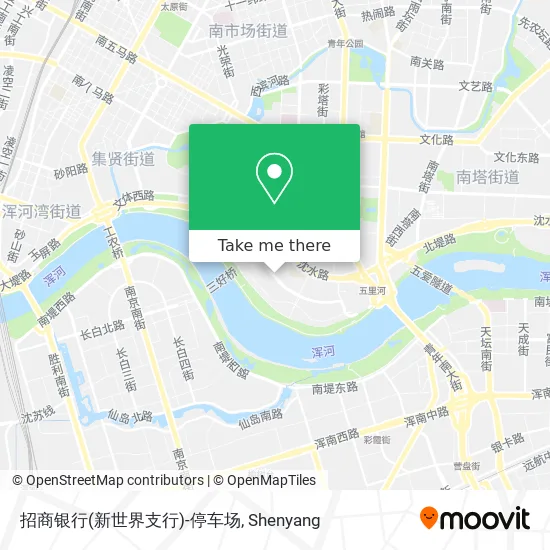 招商银行(新世界支行)-停车场 map