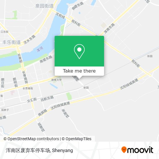 浑南区废弃车停车场 map