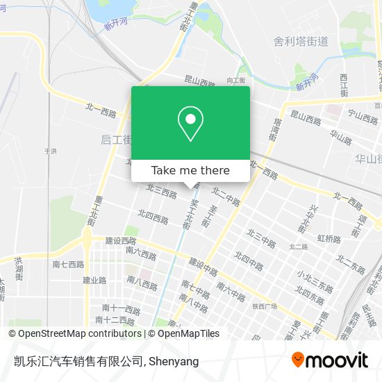 凯乐汇汽车销售有限公司 map