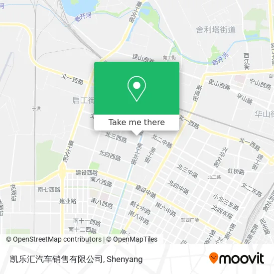 凯乐汇汽车销售有限公司 map