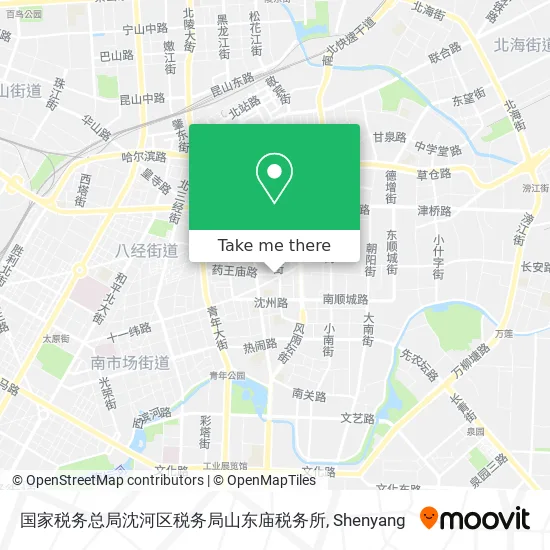国家税务总局沈河区税务局山东庙税务所 map