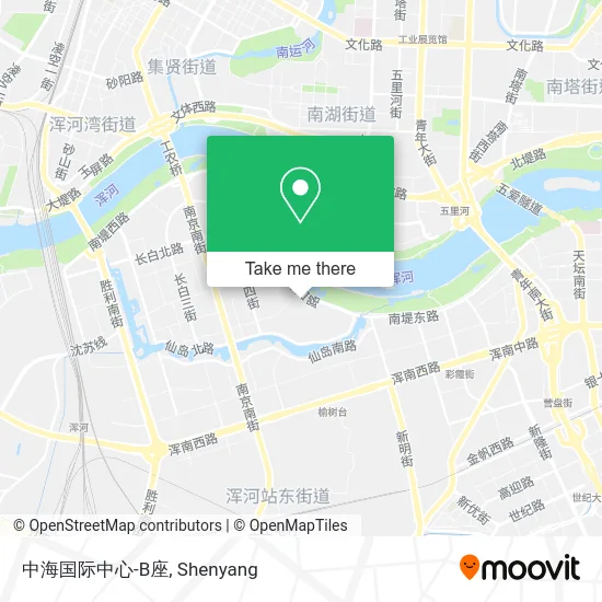 中海国际中心-B座 map