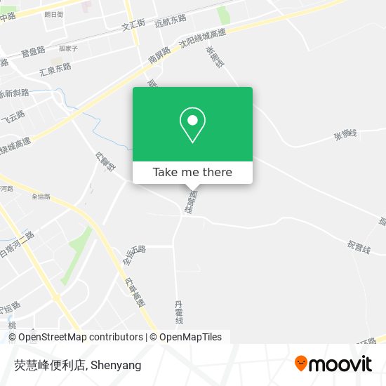 荧慧峰便利店 map