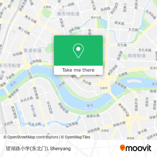 望湖路小学(东北门) map