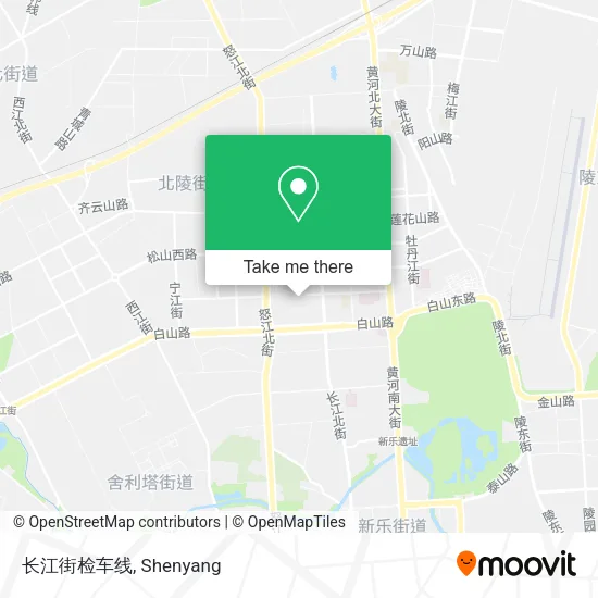 长江街检车线 map