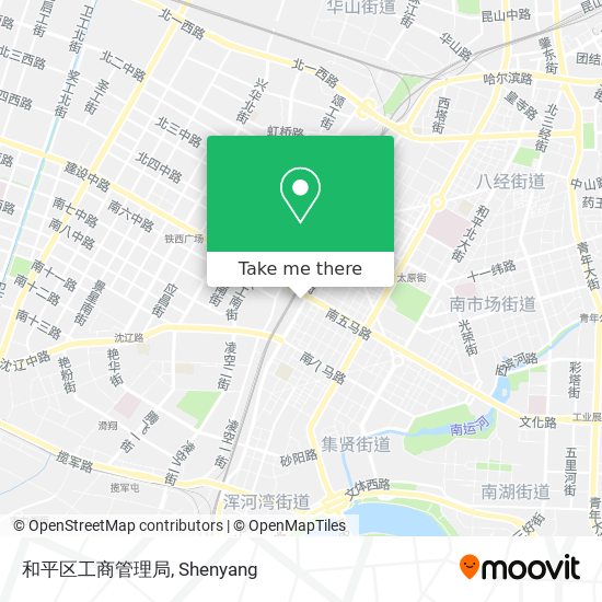 和平区工商管理局 map