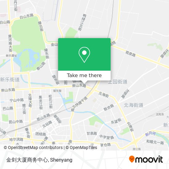 金剑大厦商务中心 map