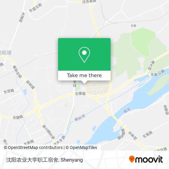 沈阳农业大学职工宿舍 map