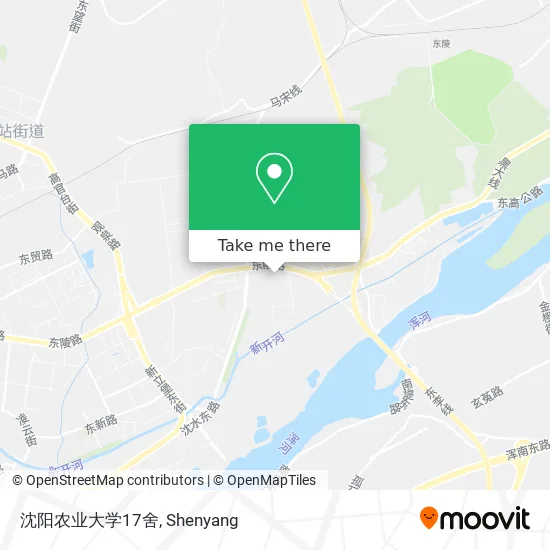 沈阳农业大学17舍 map