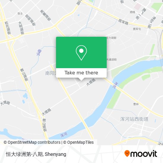 恒大绿洲第-八期 map