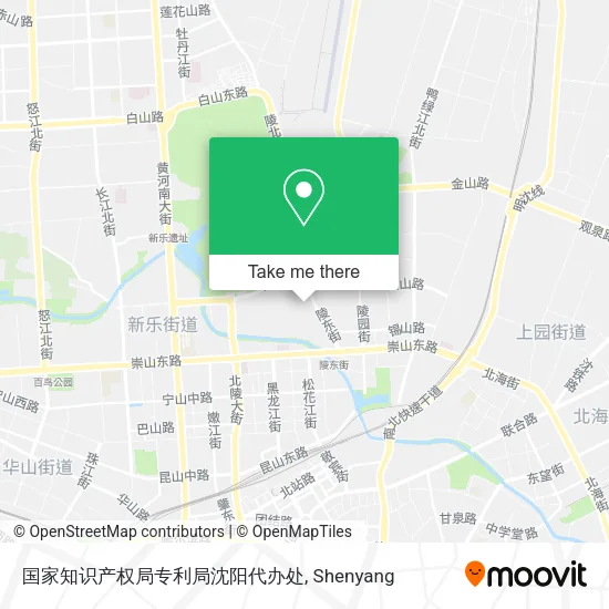 国家知识产权局专利局沈阳代办处 map