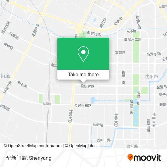 华新门窗 map