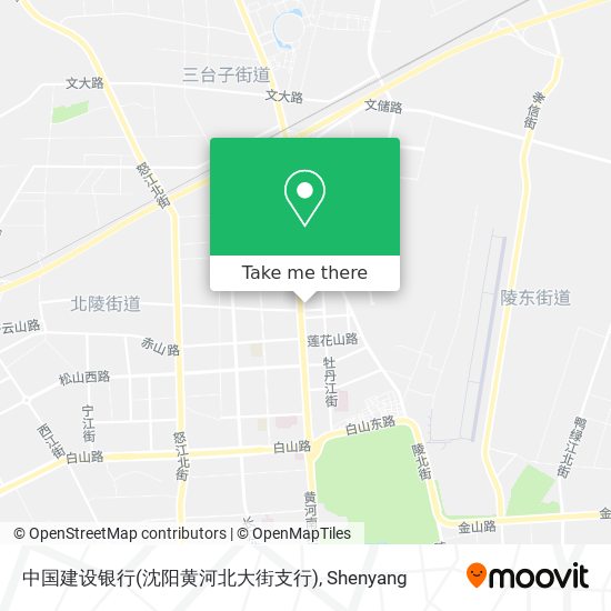 中国建设银行(沈阳黄河北大街支行) map