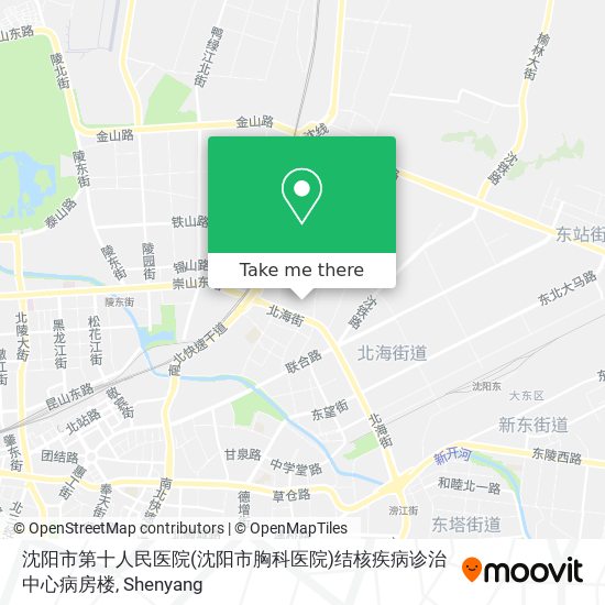 沈阳市第十人民医院(沈阳市胸科医院)结核疾病诊治中心病房楼 map