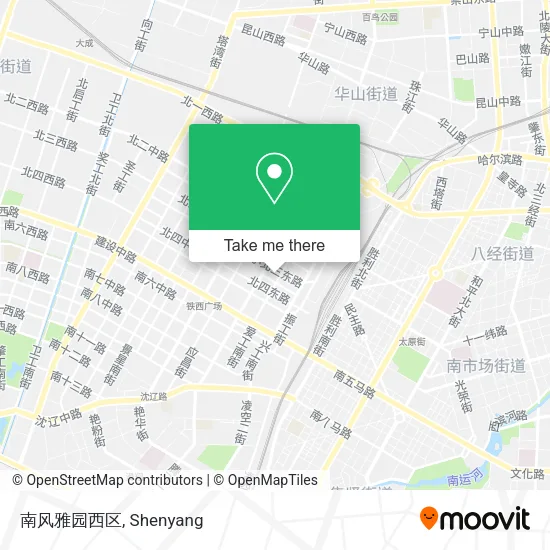 南风雅园西区 map