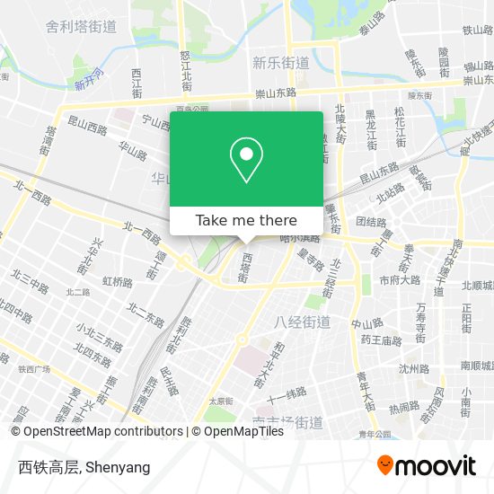 西铁高层 map