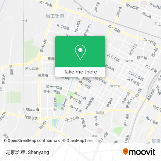 老肥炸串 map