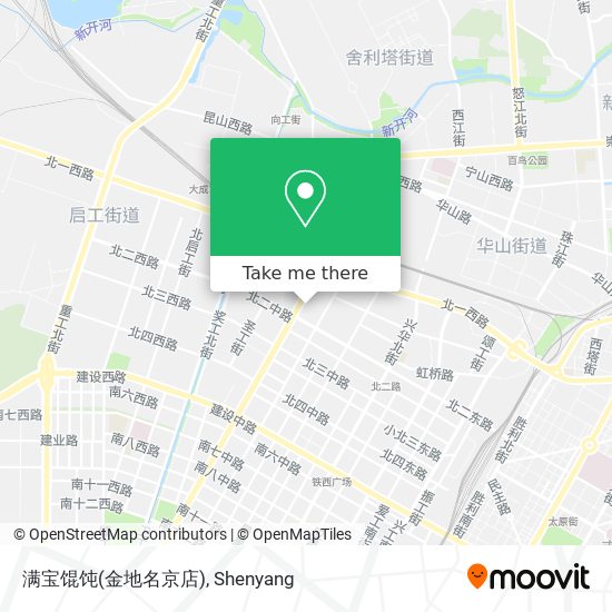 满宝馄饨(金地名京店) map