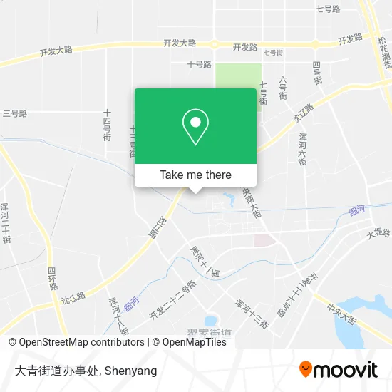 大青街道办事处 map
