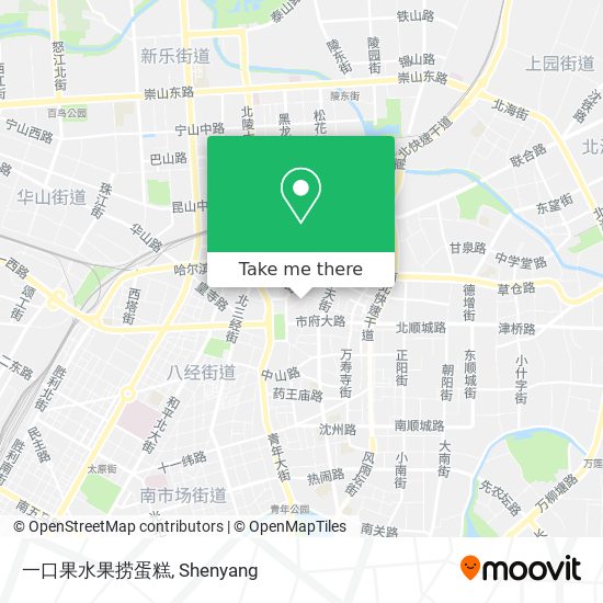 一口果水果捞蛋糕 map