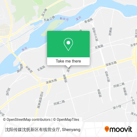 沈阳传媒沈抚新区有线营业厅 map