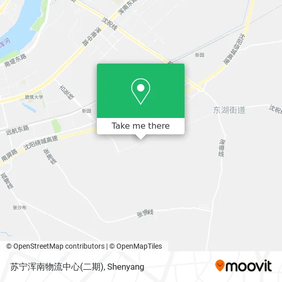 苏宁浑南物流中心(二期) map