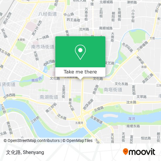 文化路 map