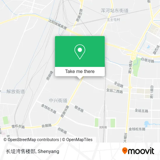 长堤湾售楼部 map