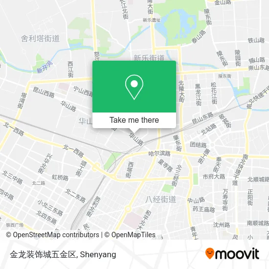 金龙装饰城五金区 map
