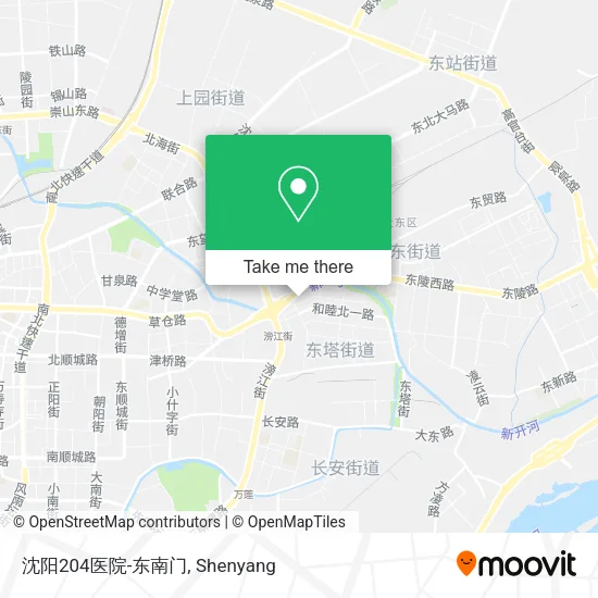 沈阳204医院-东南门 map