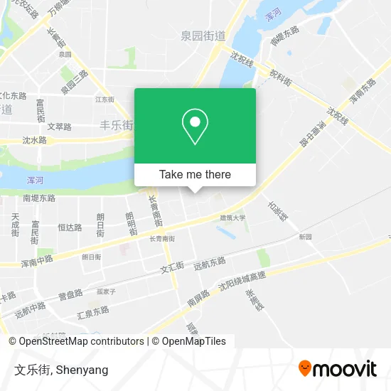 文乐街 map