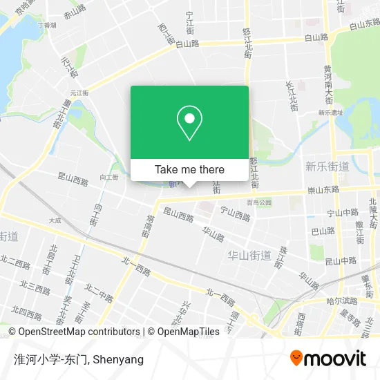 淮河小学-东门 map