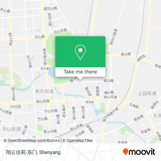 翔云佳苑-东门 map